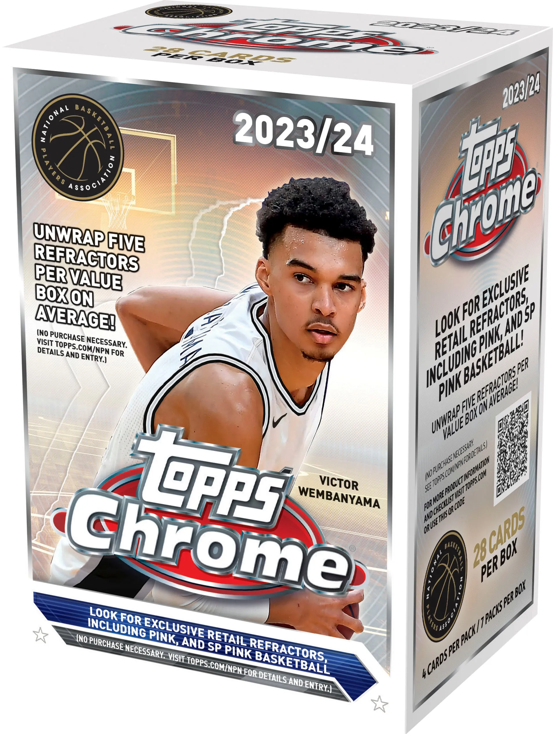2023-2024 Topps Chrome Basketball Blaster Box