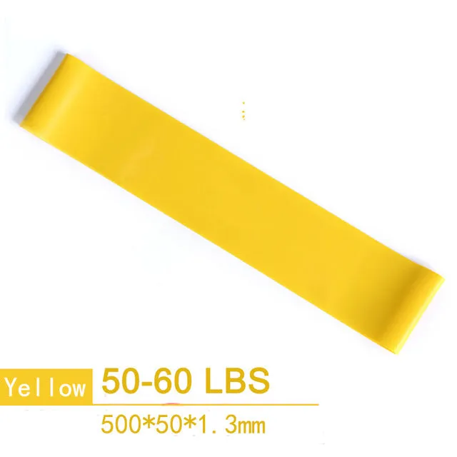 500mm Yoga Tension Latex Loop Gym Crossfit Strength Resistance Bands Fitness Women Pilates Set Elastic Training Workout Expander