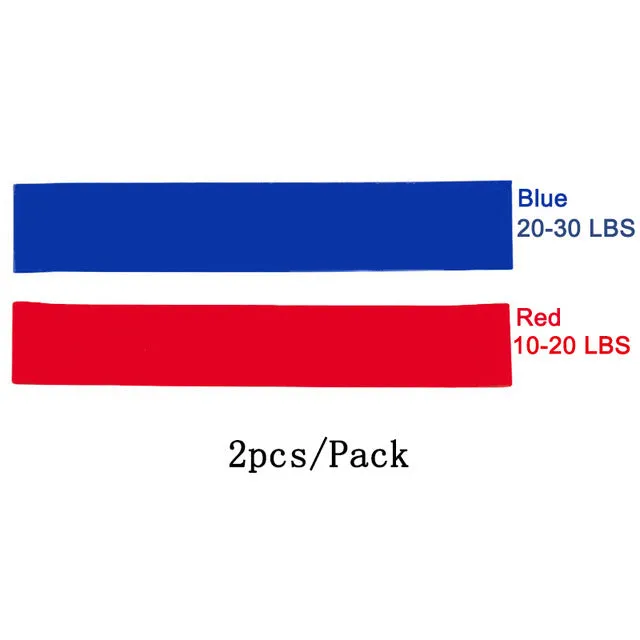 500mm Yoga Tension Latex Loop Gym Crossfit Strength Resistance Bands Fitness Women Pilates Set Elastic Training Workout Expander