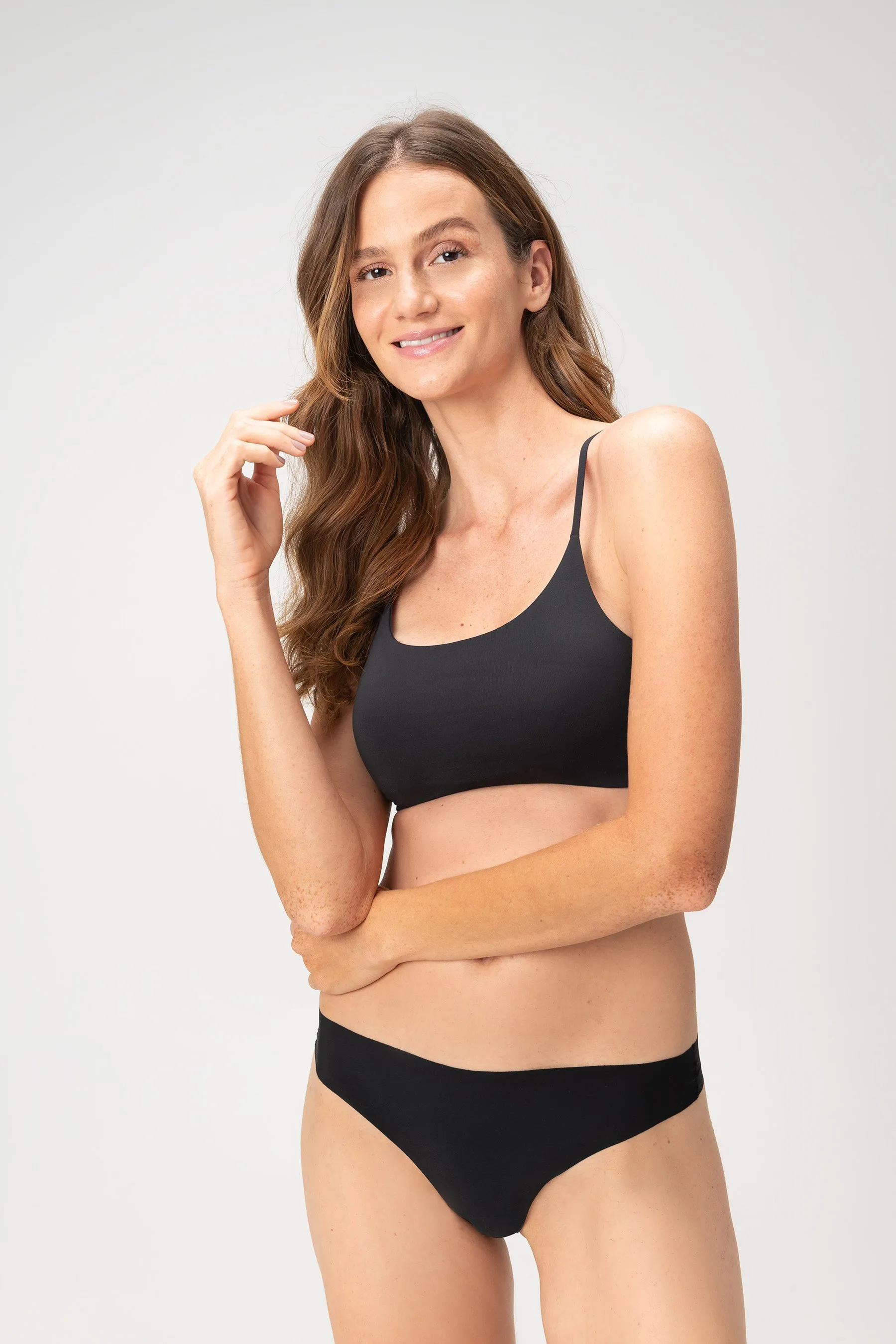 Active High-Rise Thong 3 Pack