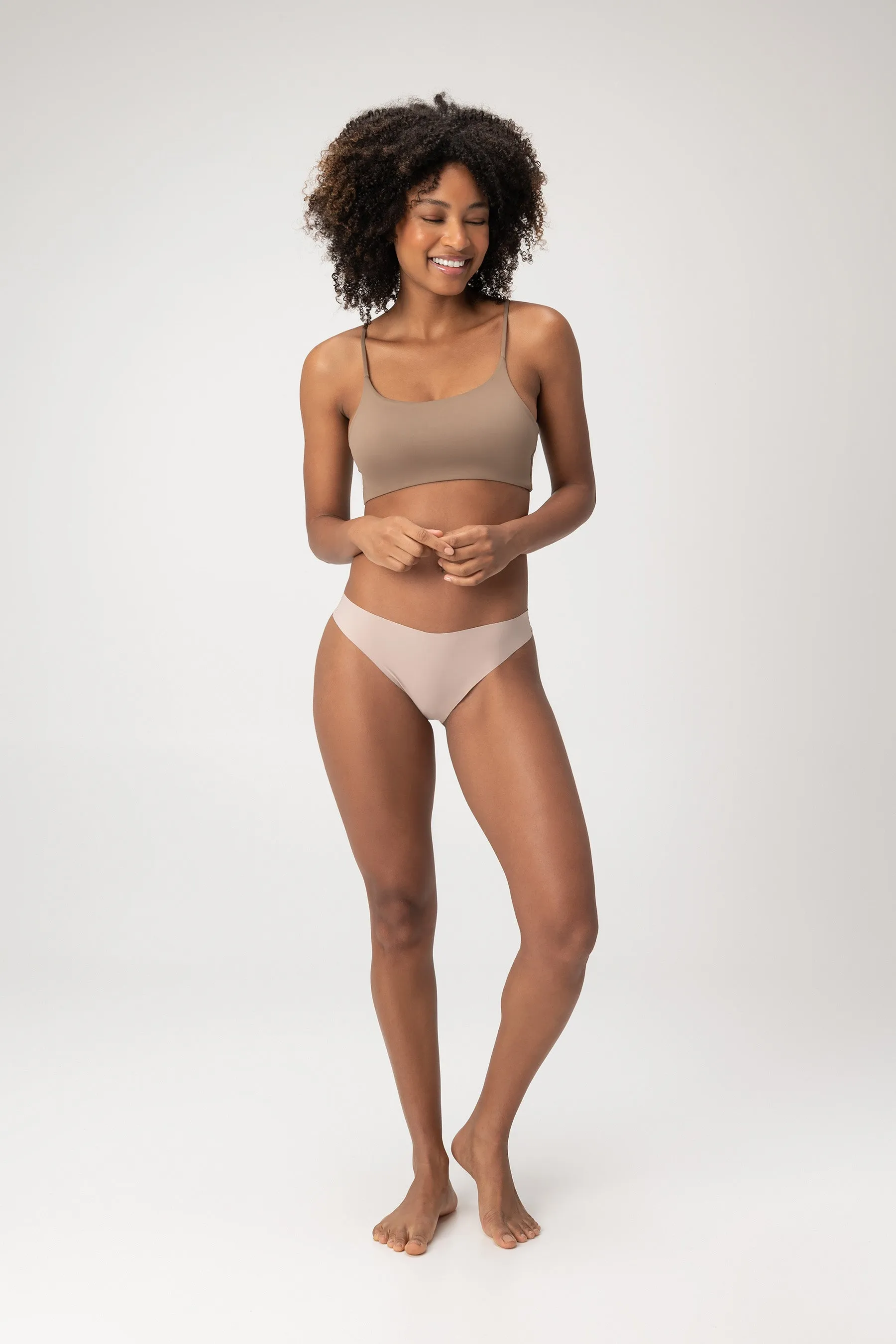 Active High-Rise Thong 3 Pack