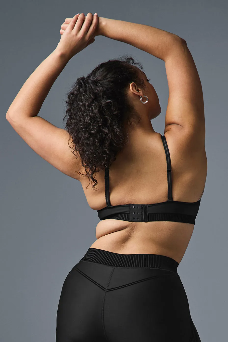 Black Airlift Line-Up Supportive Bra