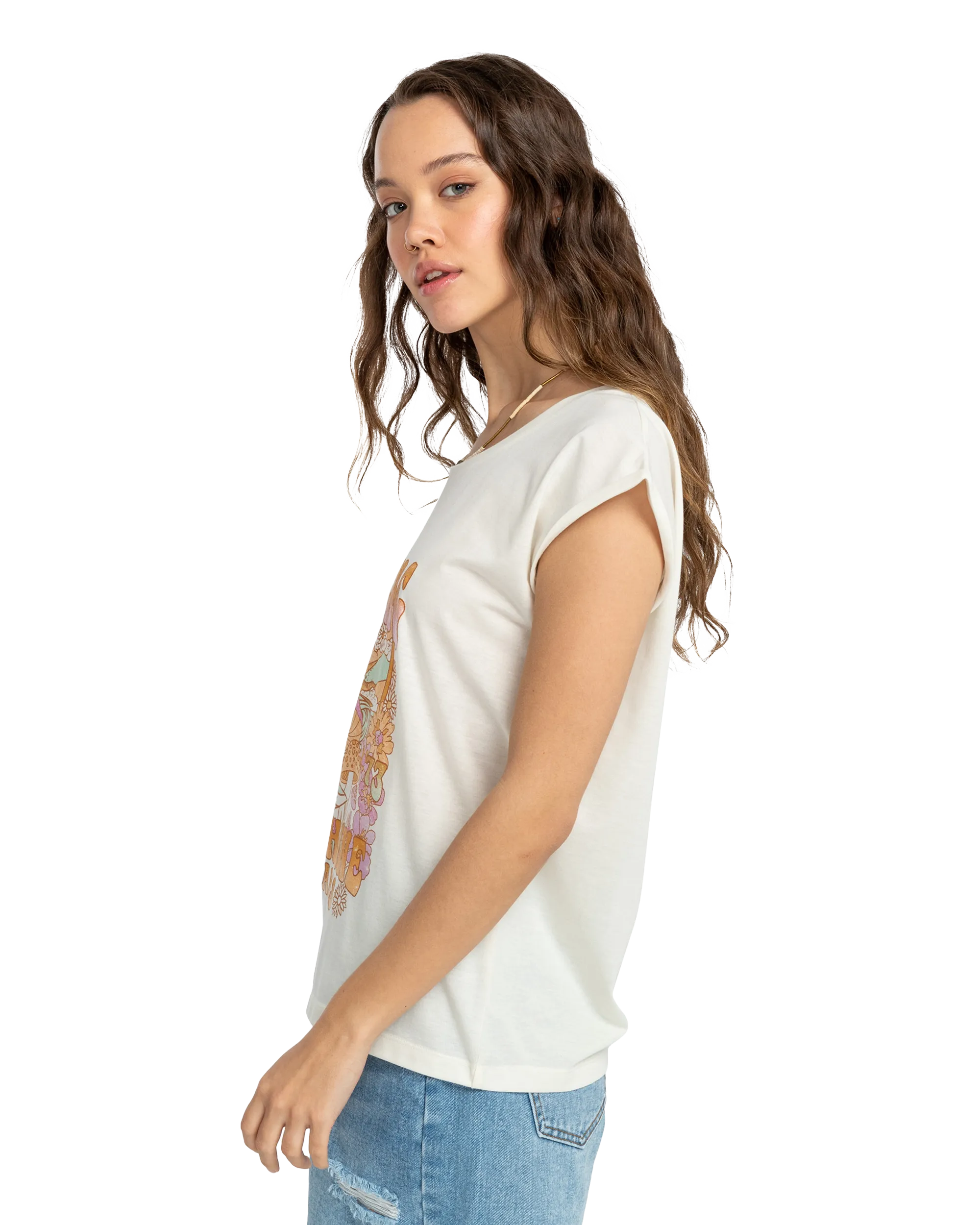 All Night T-Shirt in Salt Crystal
