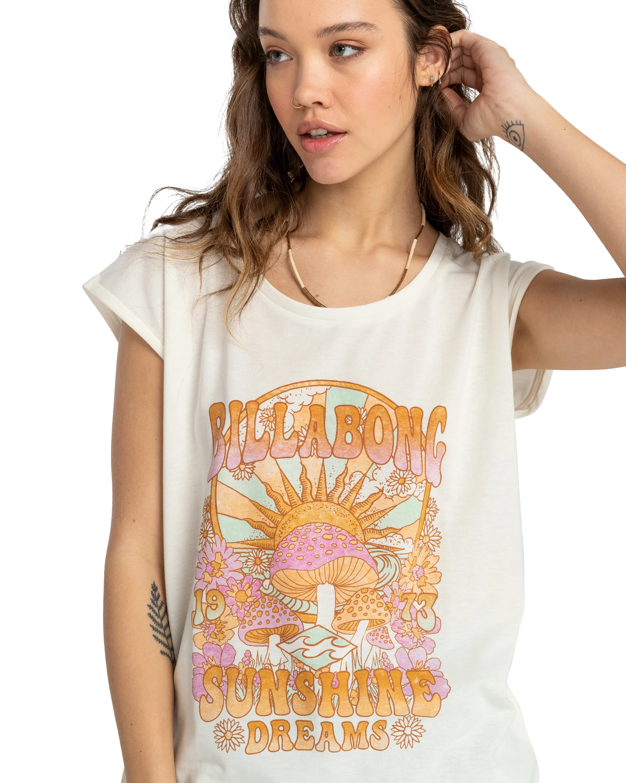 All Night T-Shirt in Salt Crystal
