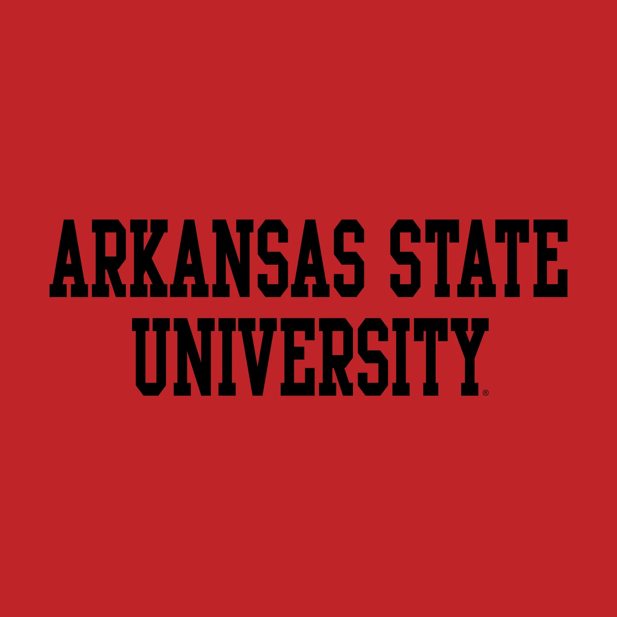Arkansas State Basic Block Youth T-Shirt - Red