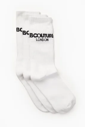 Astell 3 Pack Socks - White