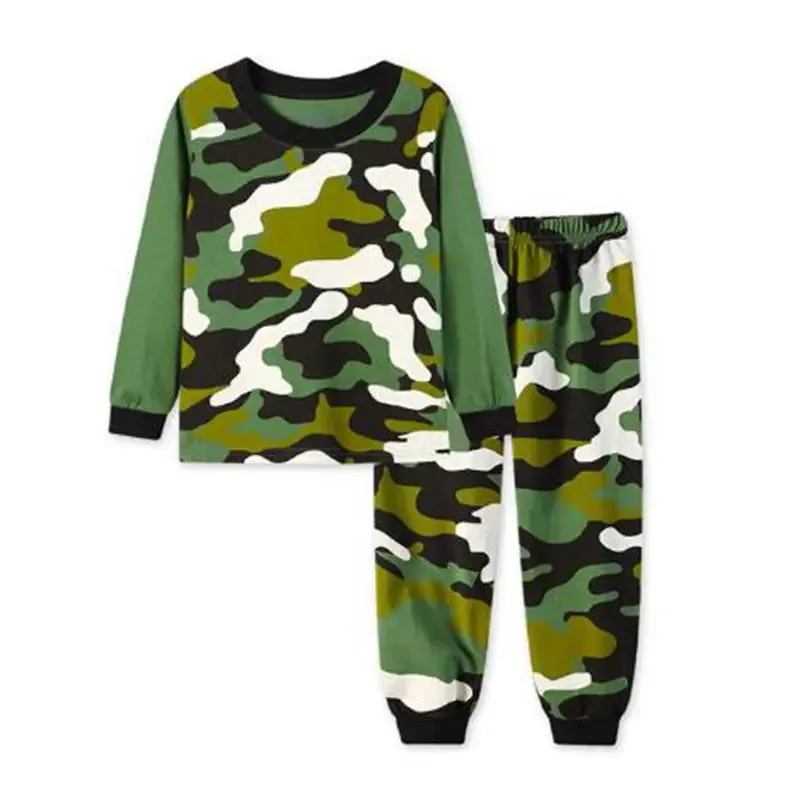 Baby Boys 2-7Year Long Dinosaur Pajama Sets