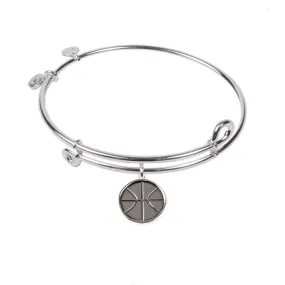 Basketball, Bangle Sterling Silver Plated