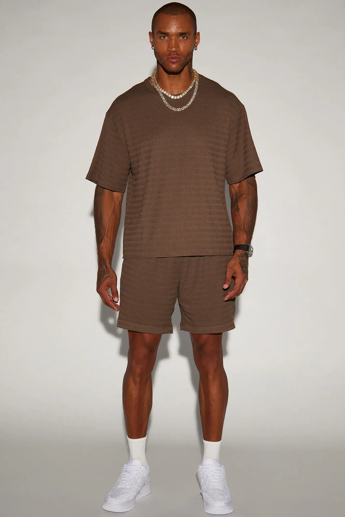 Boca Basketball Shorts - Brown