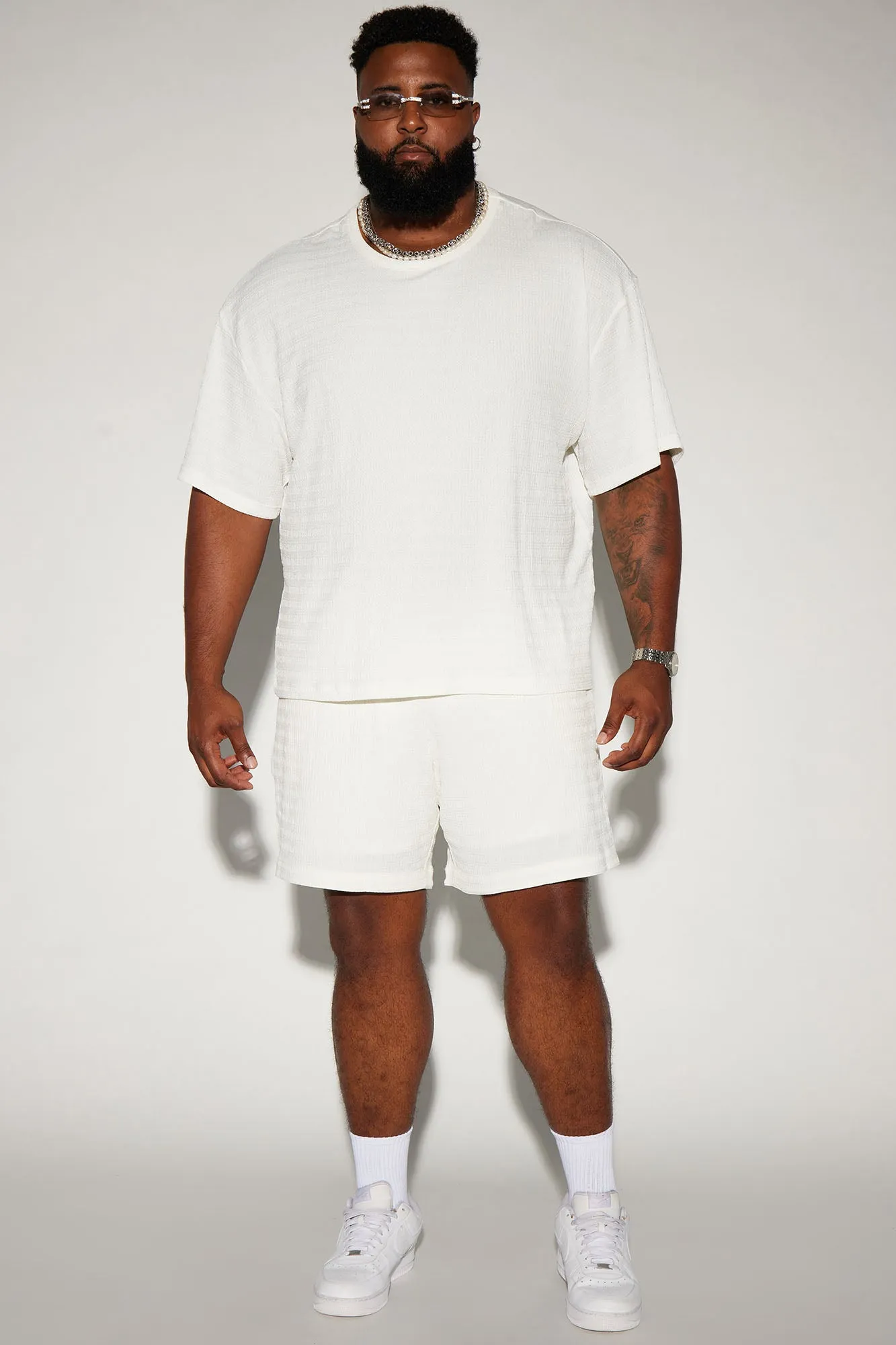 Boca Basketball Shorts - White