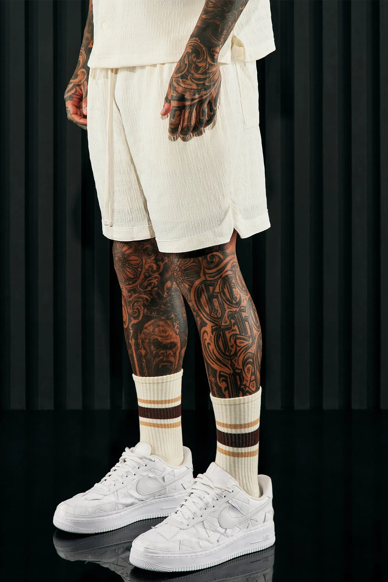 Boca Basketball Shorts - White