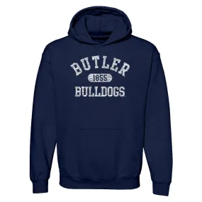 Butler University Bulldogs Athletic Arch Hoodie - Navy