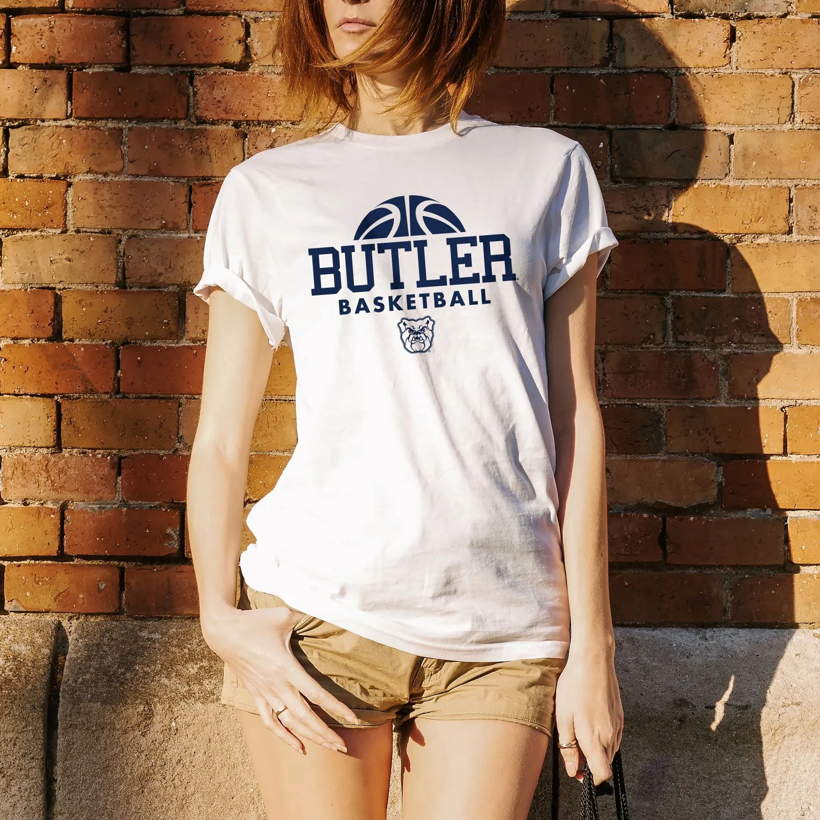 Butler University Bulldogs Basketball Hype Short Sleeve T Shirt - White