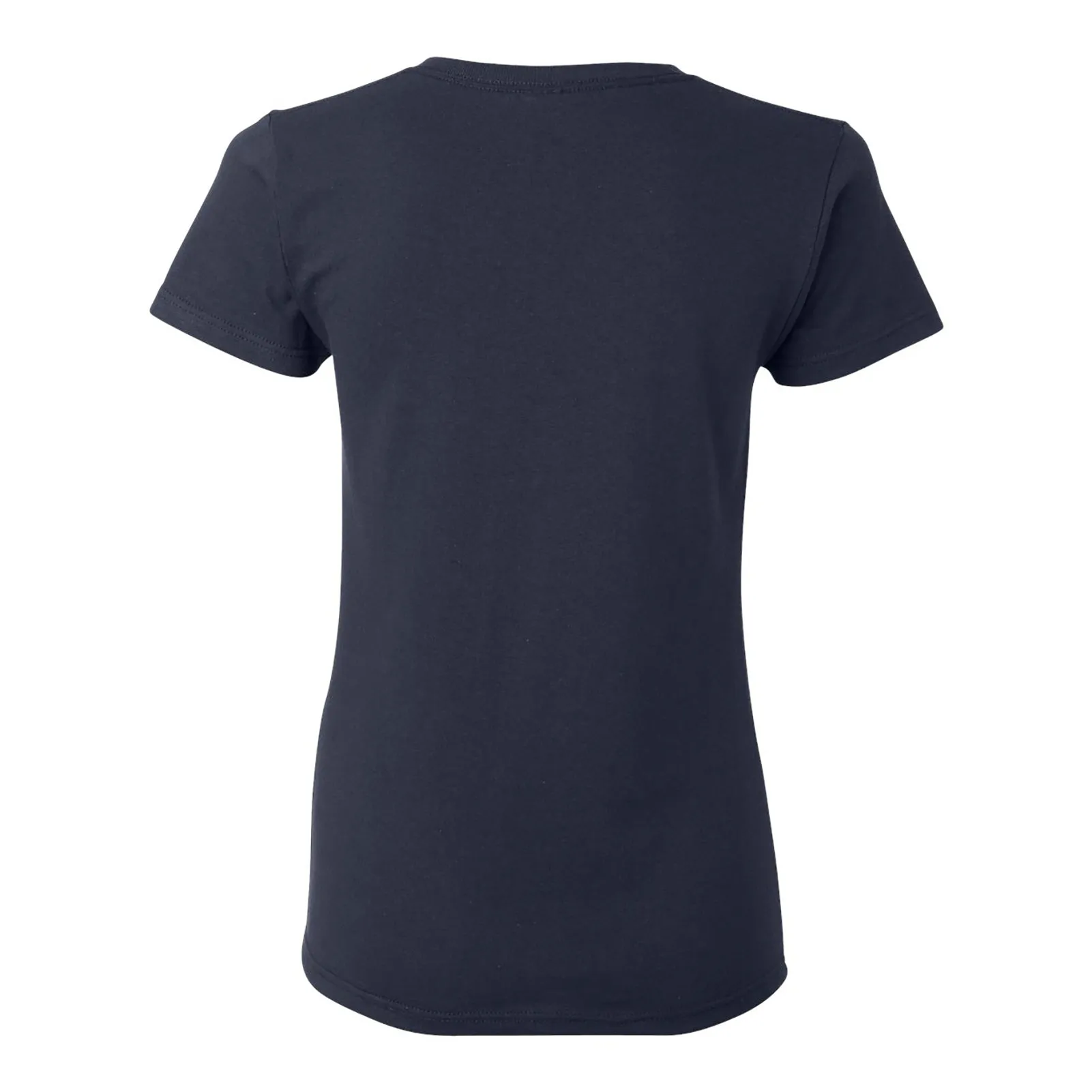 Central Oklahoma University Bronchos Arch Logo Women's Short Sleeve T Shirt - Navy