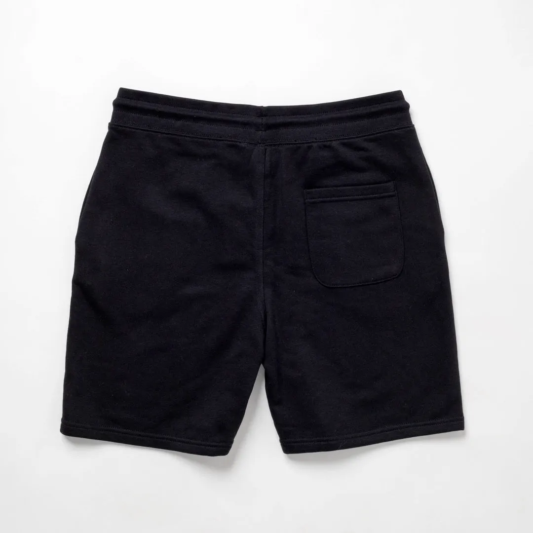 Cherry Jogger Shorts - Black - ORGANIC X RECYCLED