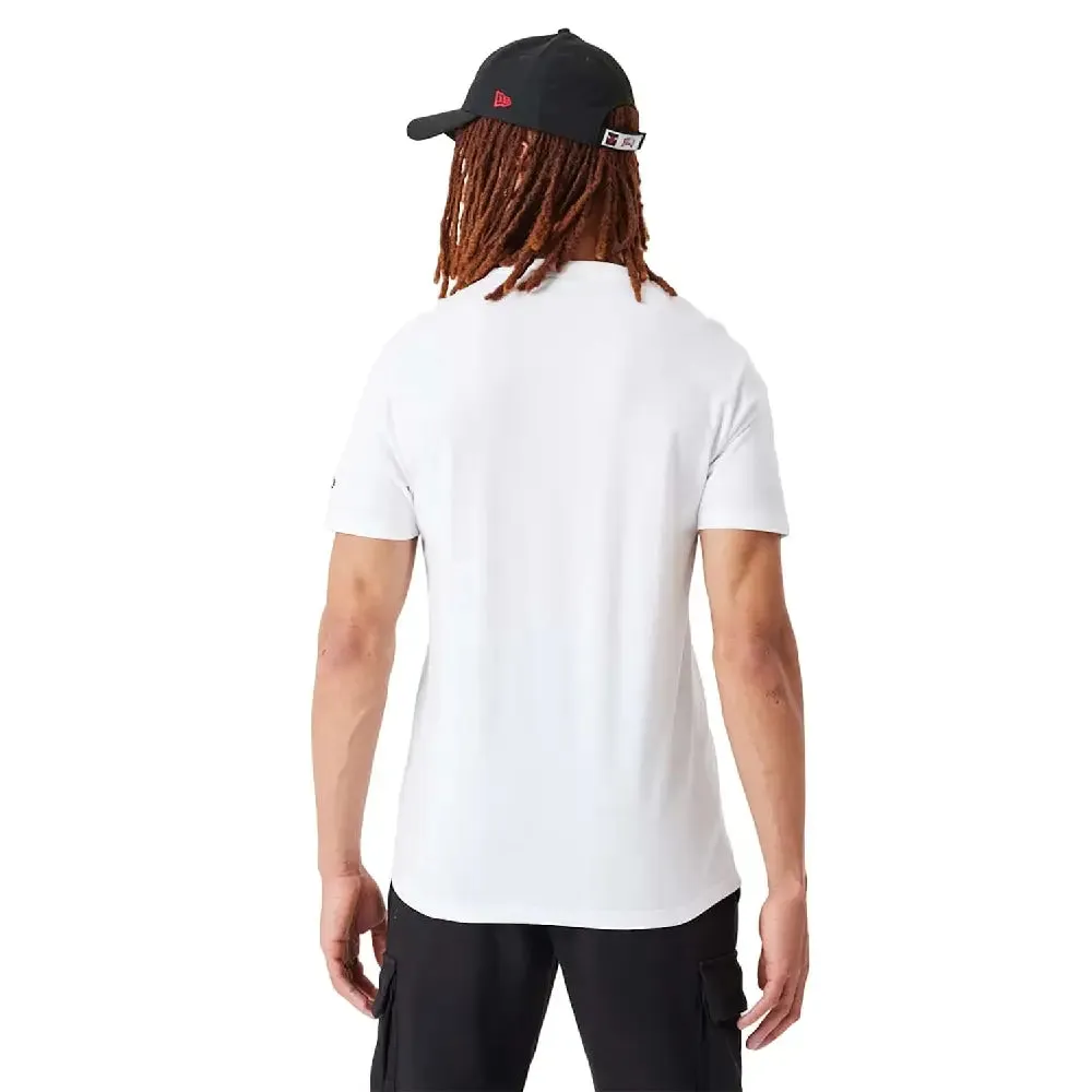 Chicago Bulls Nba Script White T-Shirt