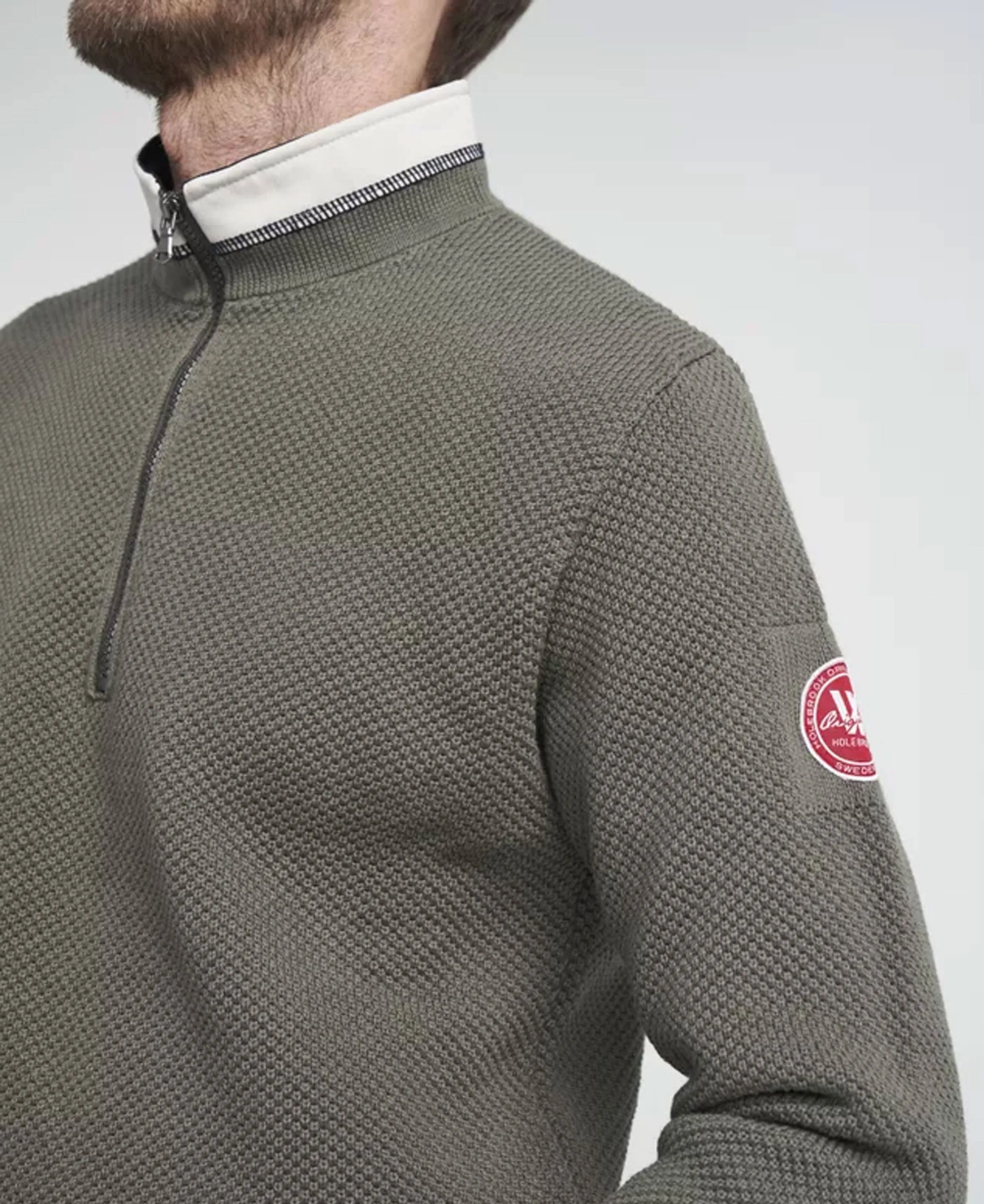 Classic Dusty Olive Windproof Sweater