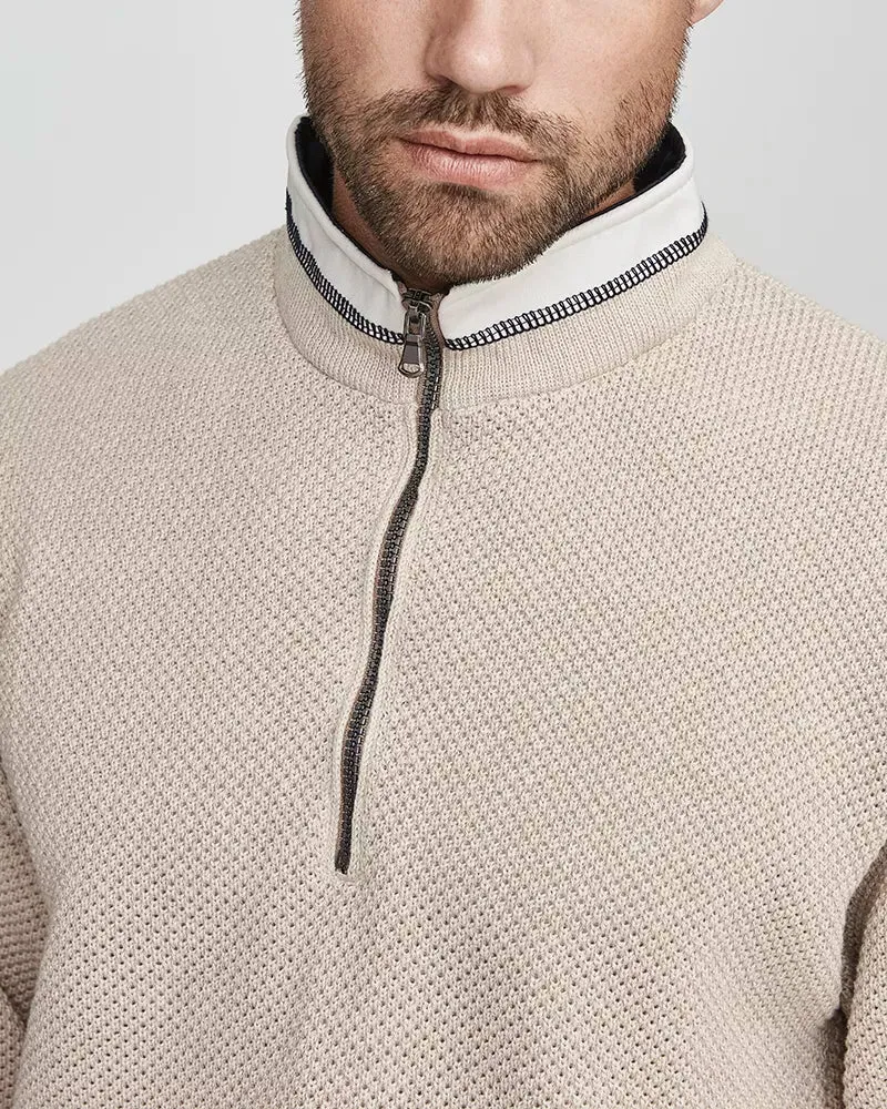 Classic Windproof Sweater - Khaki