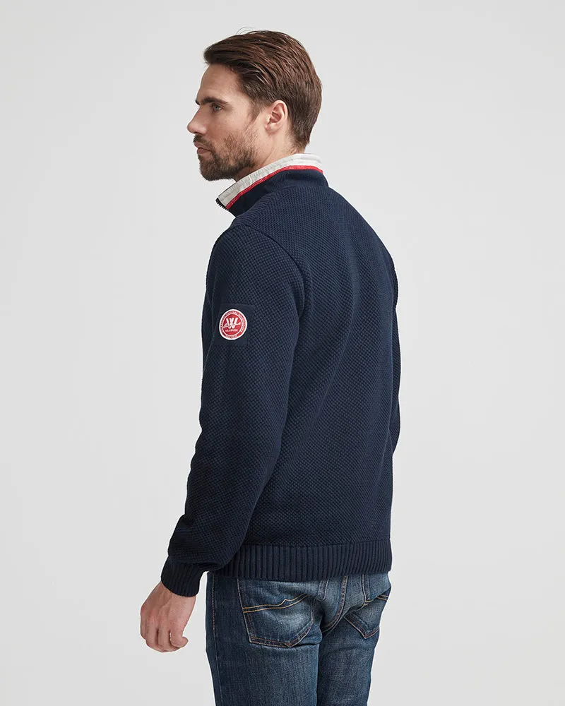 Classic Windproof Sweater - Navy