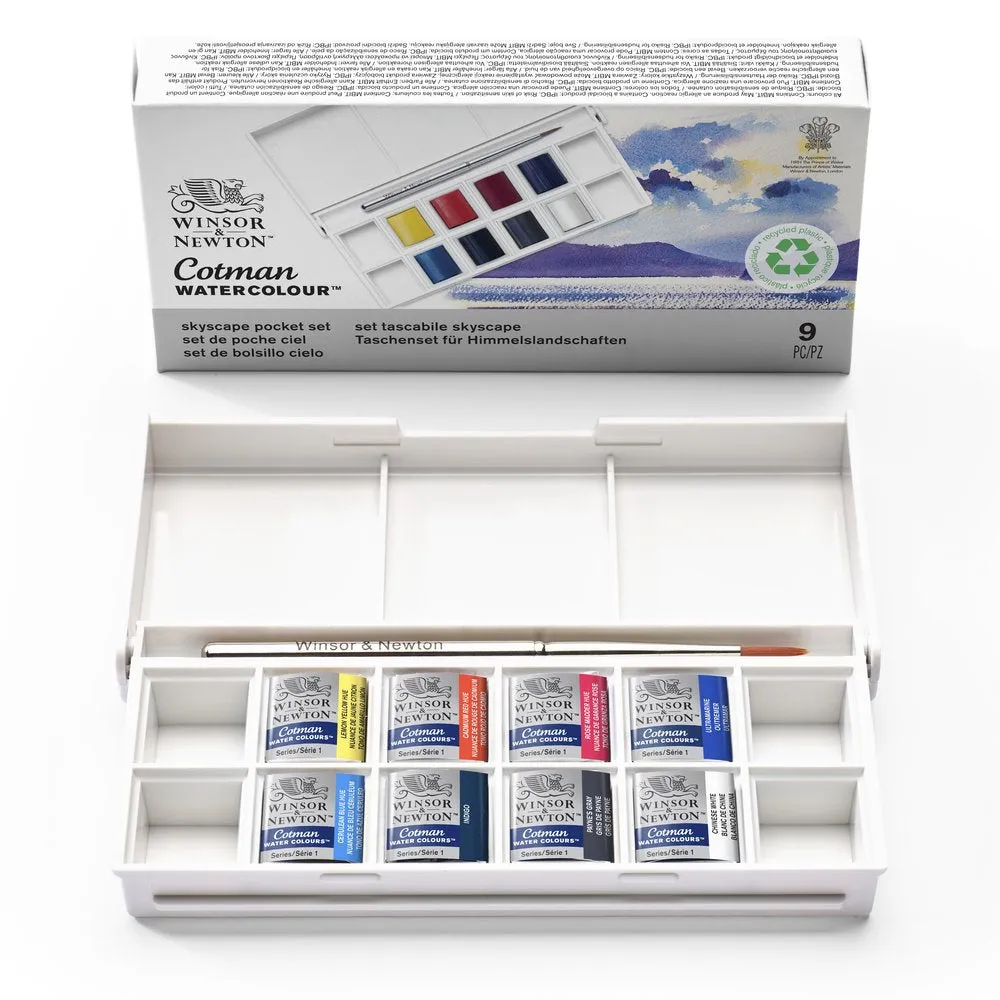 Cotman Watercolour Skyscape Pocket Set