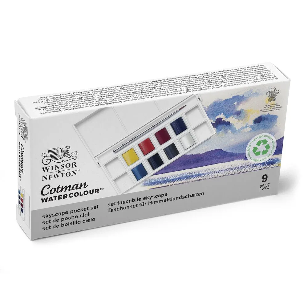 Cotman Watercolour Skyscape Pocket Set