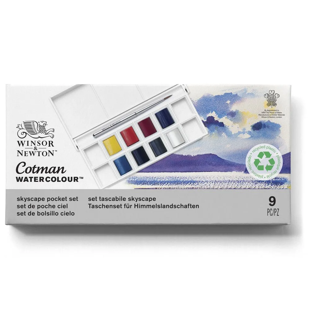 Cotman Watercolour Skyscape Pocket Set
