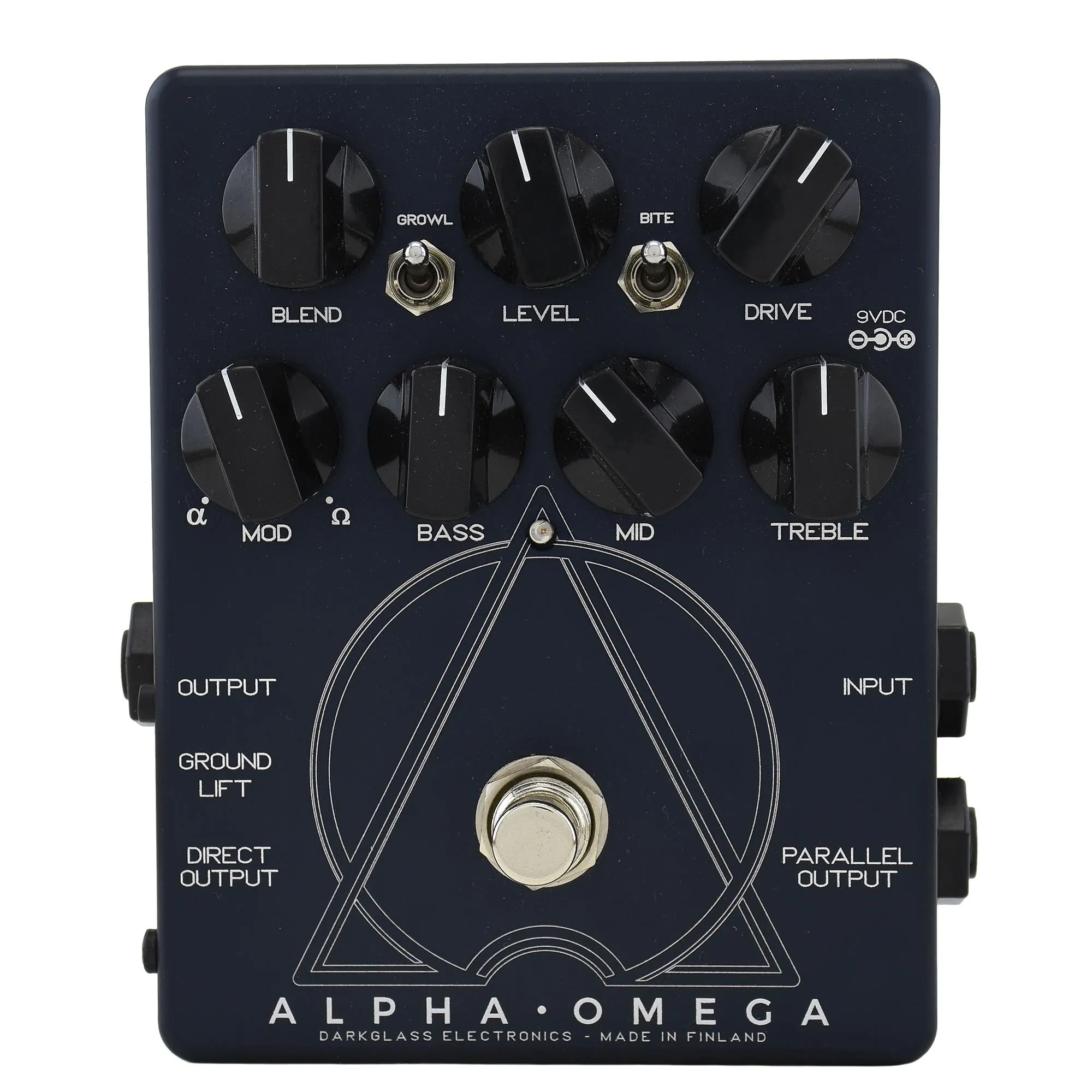 Darkglass Alpha Omega Dual Bass Preamp/Overdrive Pedal