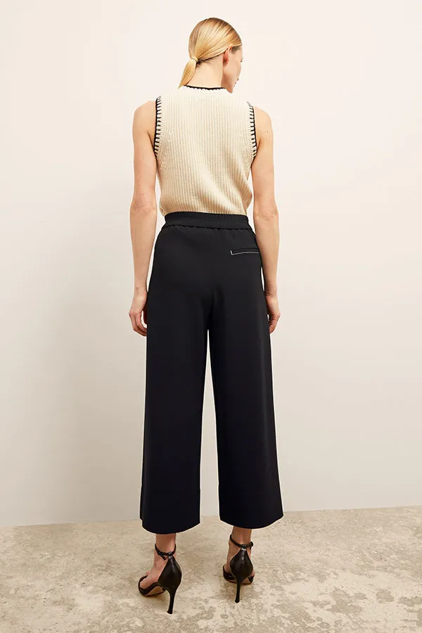 Elena Culotte - Everyday Crepe :: Black