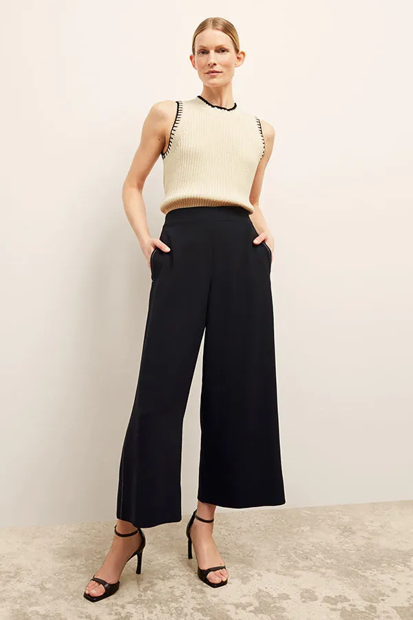 Elena Culotte - Everyday Crepe :: Black