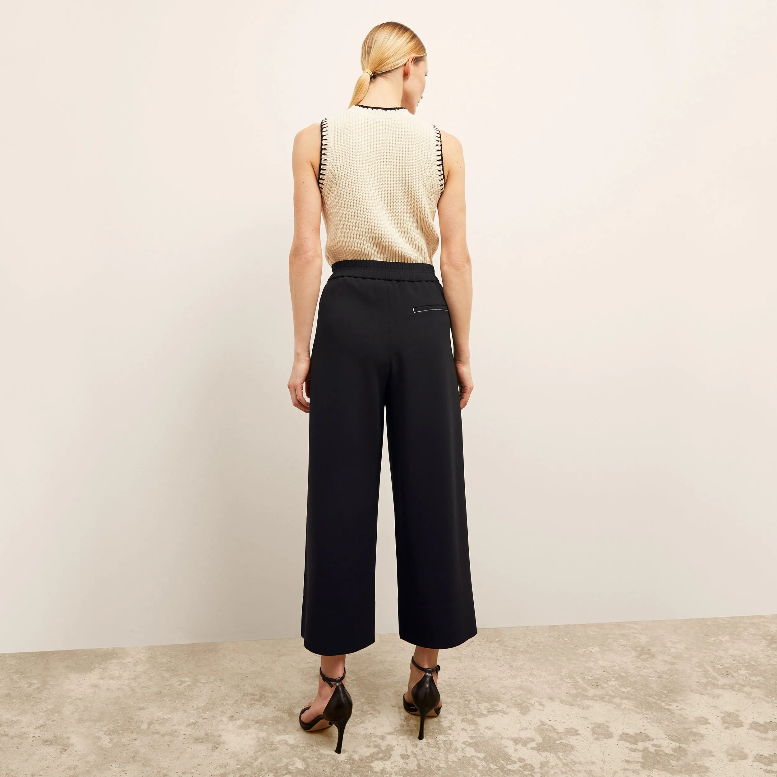 Elena Culotte - Everyday Crepe :: Black