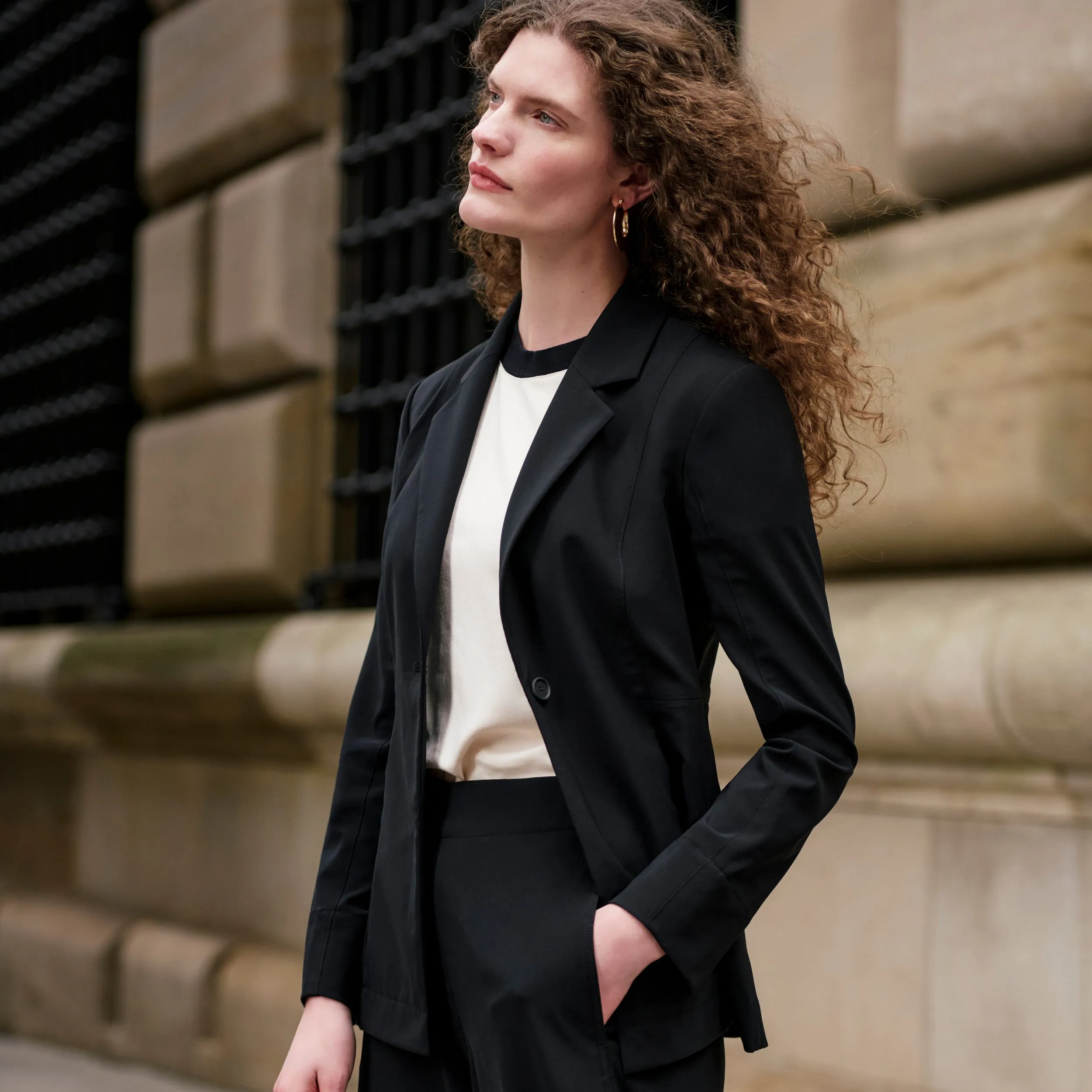 Elena Culotte - Everyday Crepe :: Black