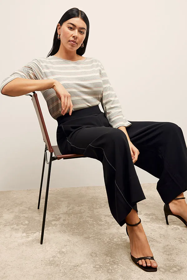 Elena Culotte - Everyday Crepe :: Black