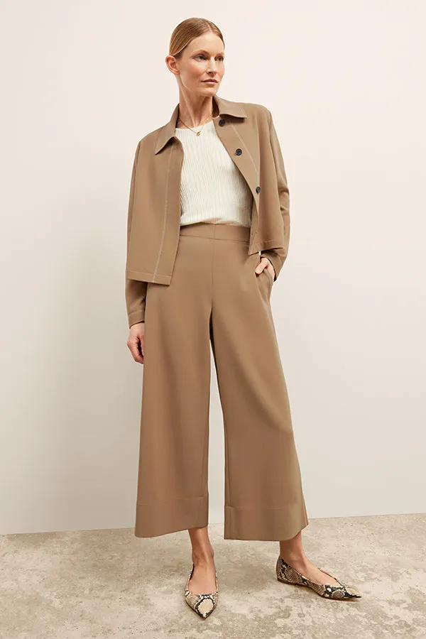Elena Culotte  -  Everyday Crepe :: Light Saddle