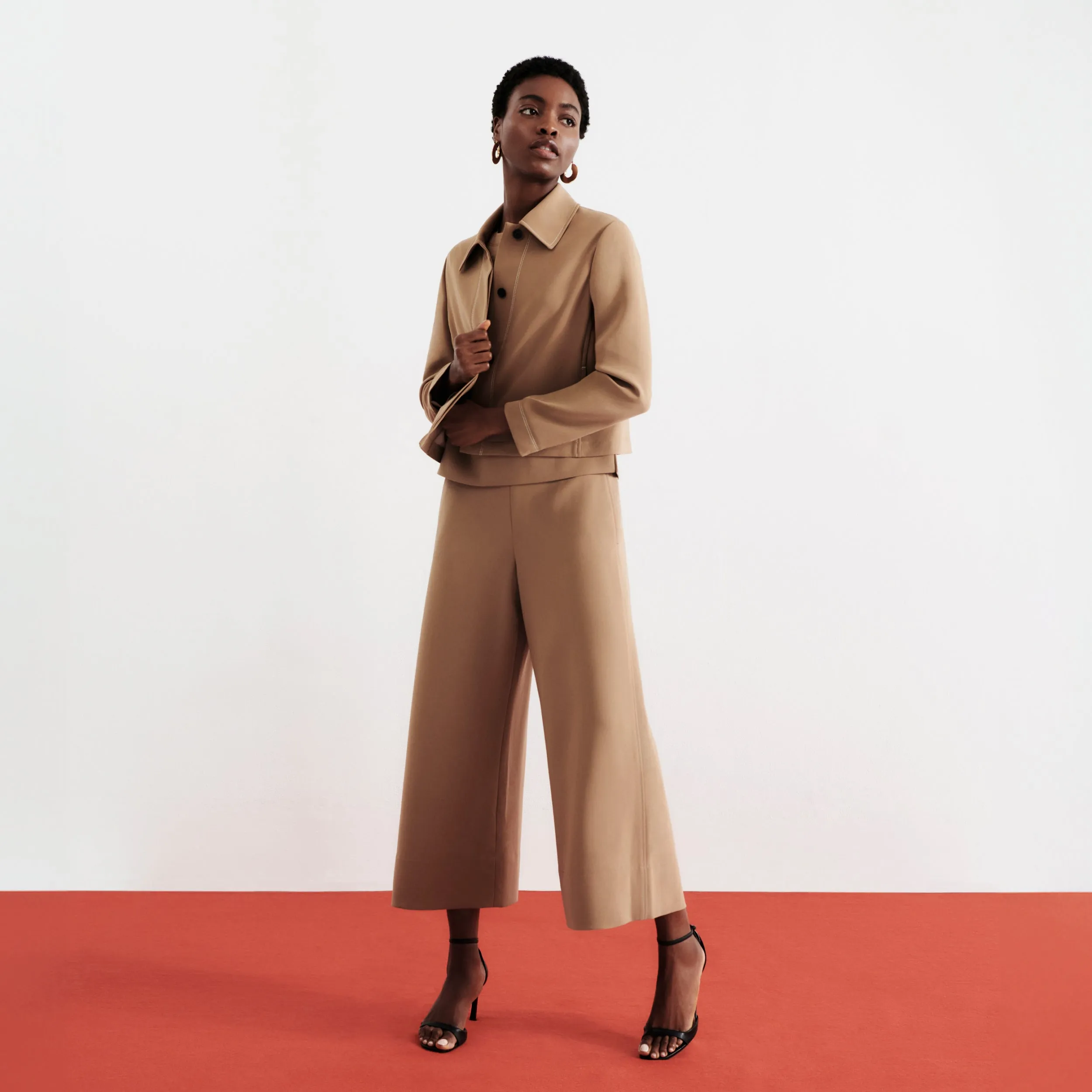 Elena Culotte  -  Everyday Crepe :: Light Saddle