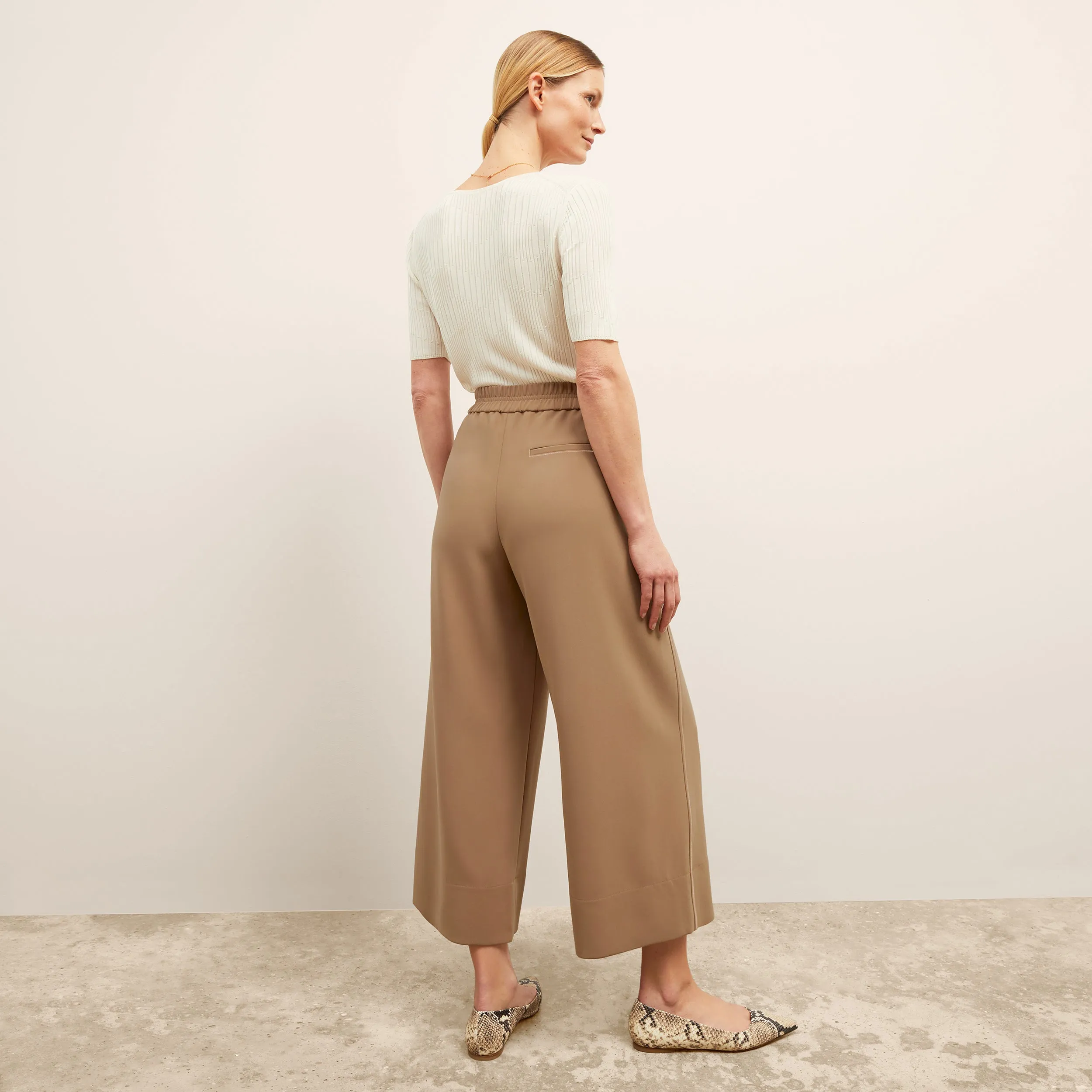 Elena Culotte  -  Everyday Crepe :: Light Saddle