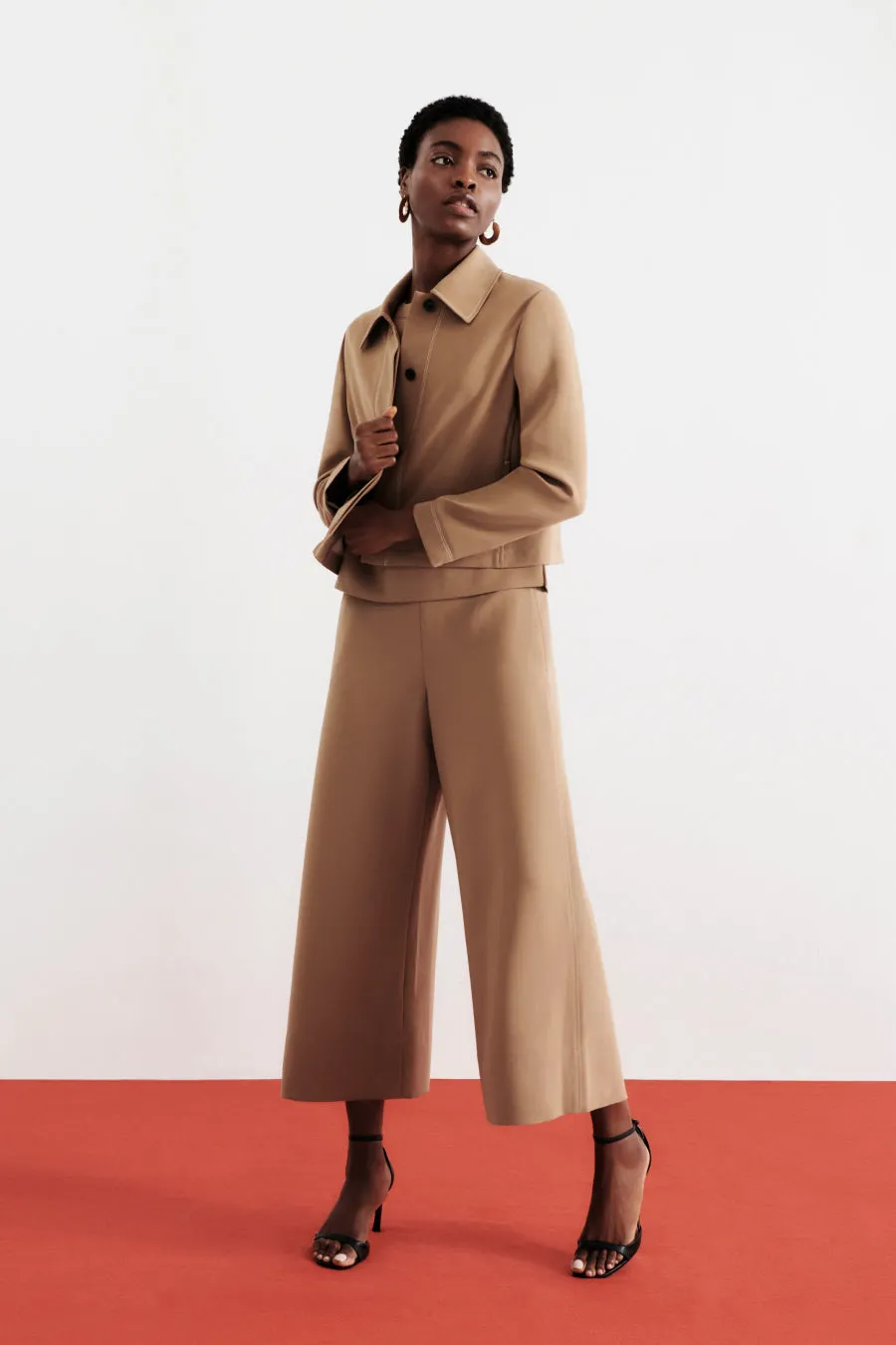 Elena Culotte  -  Everyday Crepe :: Light Saddle