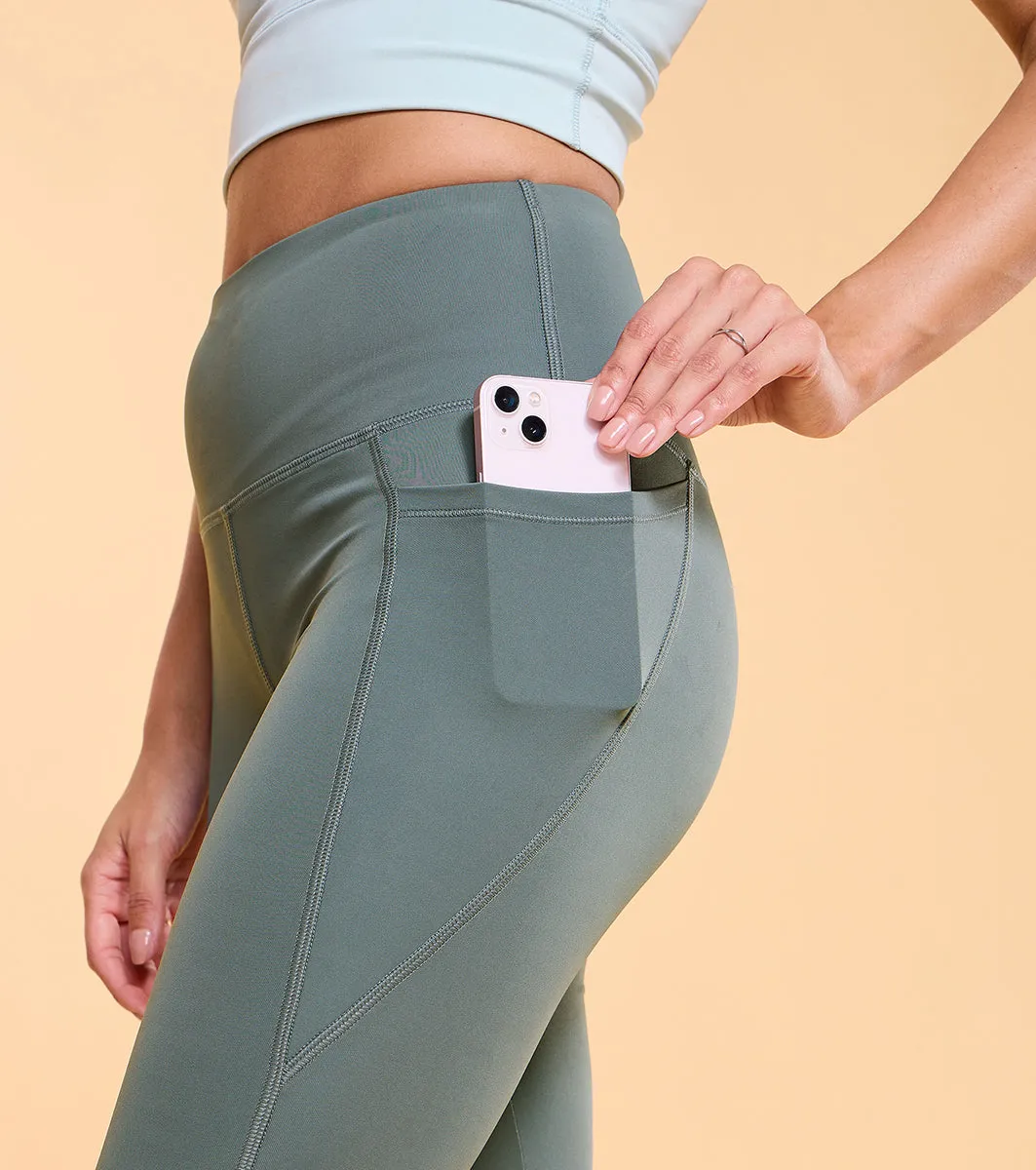 Enamor A605 Basic Workout Legging Dry Fit High Waist Basic Workout Leggings
