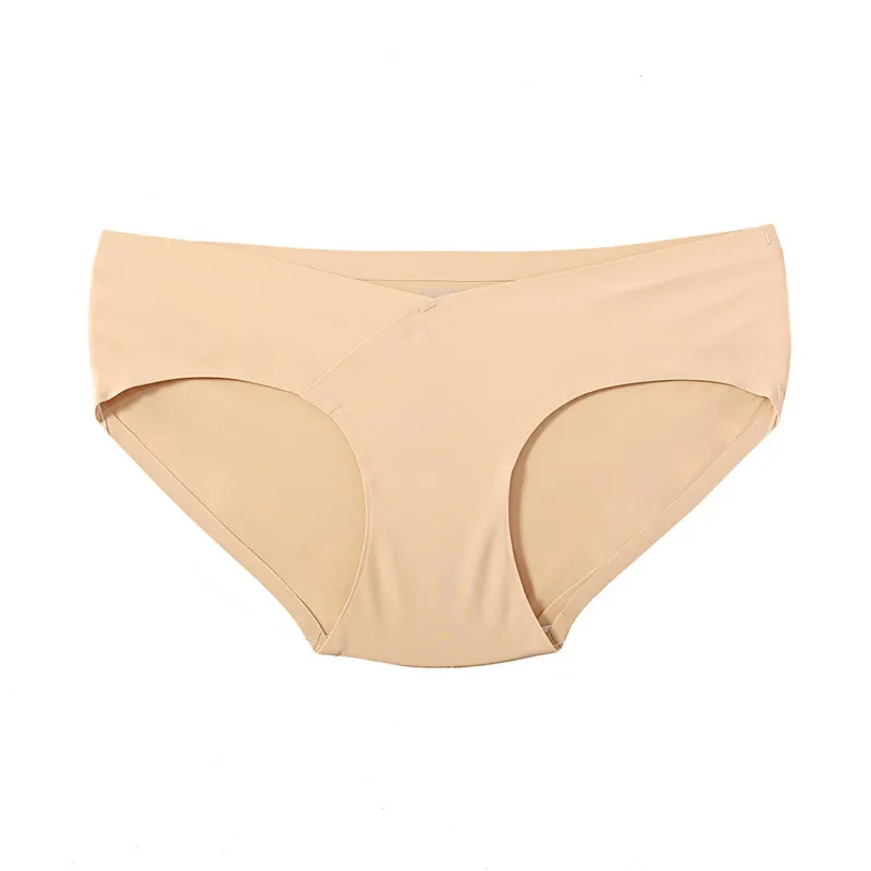 Fitness Sports Solid Color Seamless Briefs / Sexy Female Underwear - SF0970