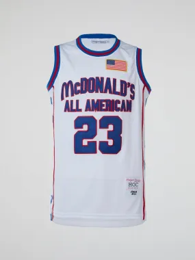 Headgear - Jordan McDonalds All American Basketball Jersey