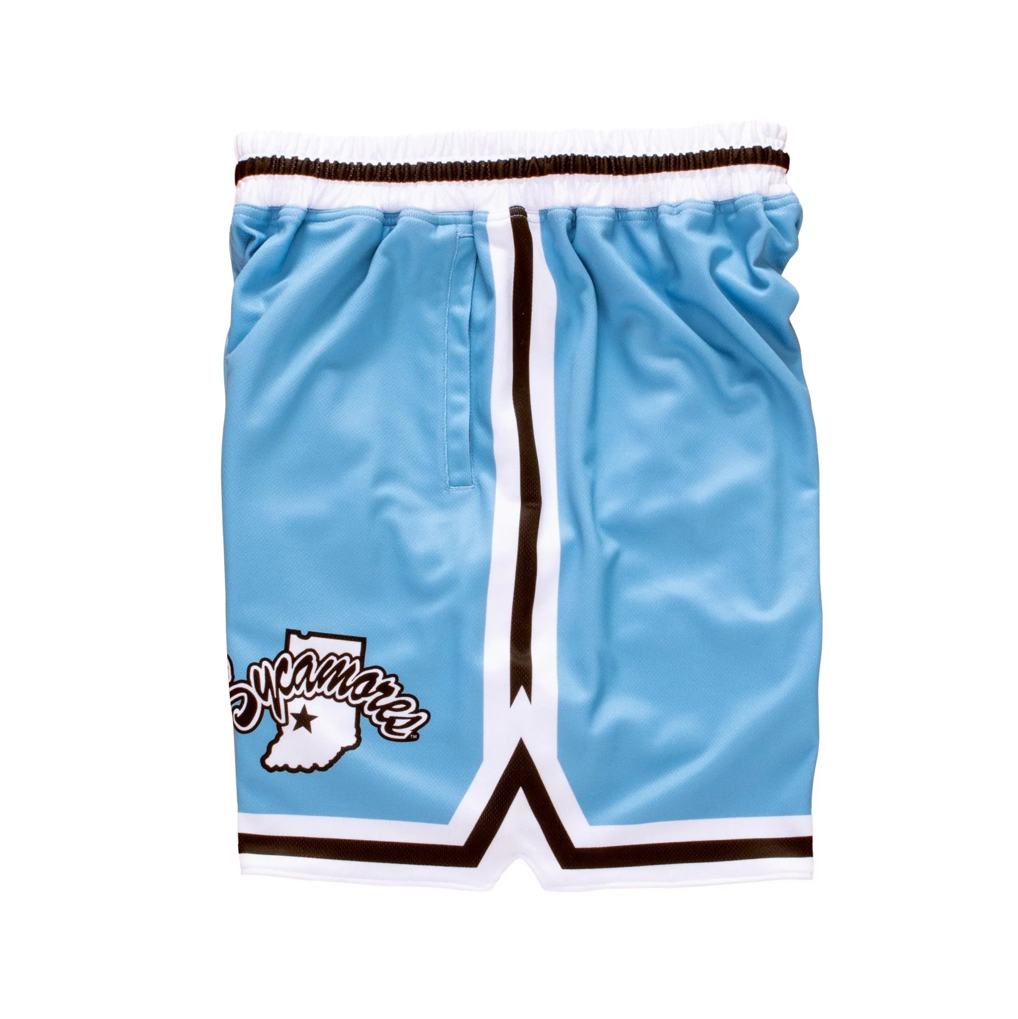 Vintage Indiana State Sycamores 1978-1979 Retro Basketball Shorts for Men