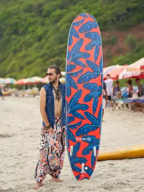 Men's Wide-Open Geometric Dhoti Baggy Harem For Dance Yoga Travel