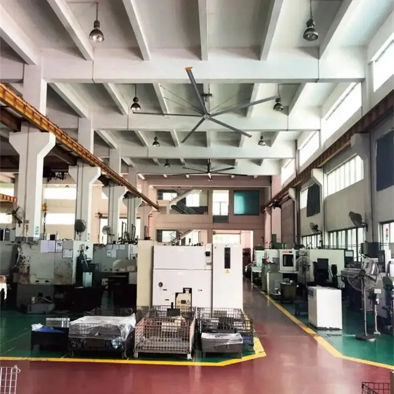 Mpfans Brand New Vietnam Big Glasshouse Large Ceiling Basketball Gym Hvls Industrial Fan