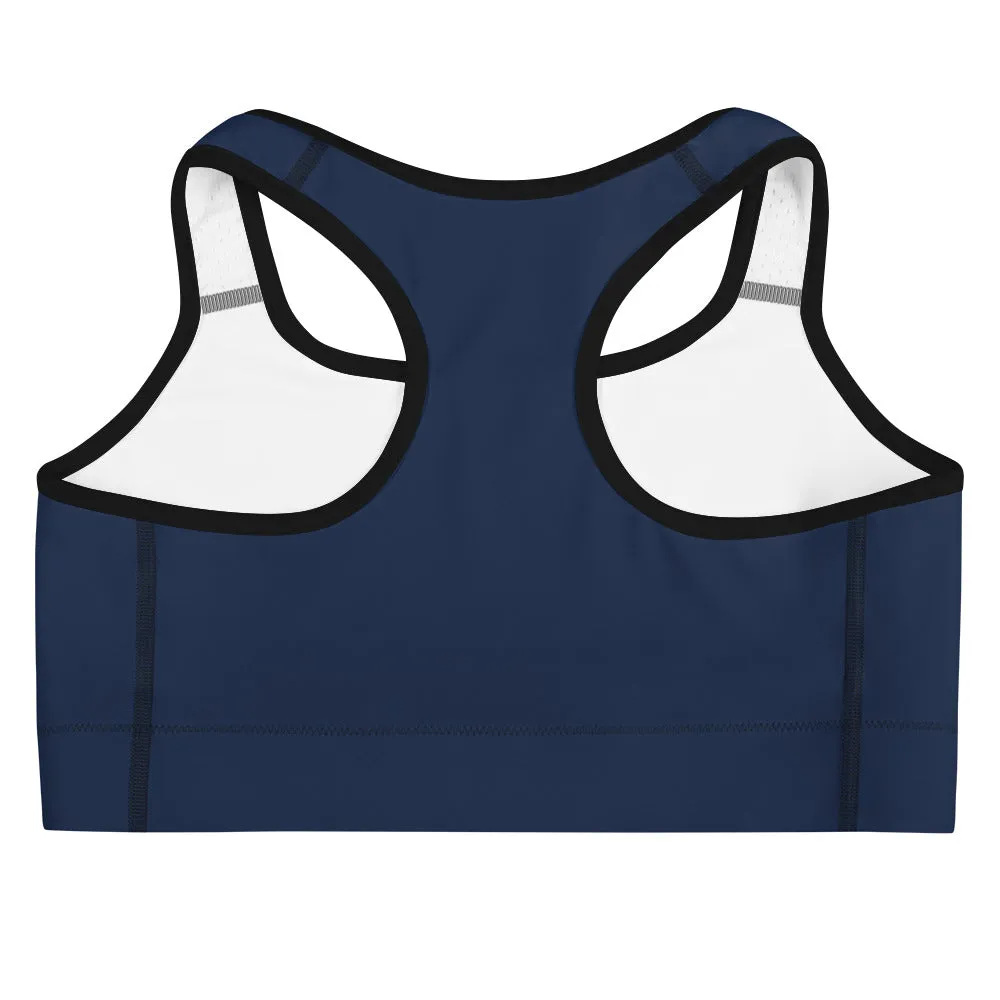 Navy Blue Sports bra