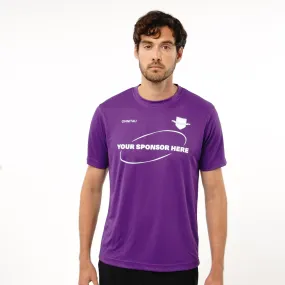 Omnitau Men's Core Football Crew Neck Shirt - Purple