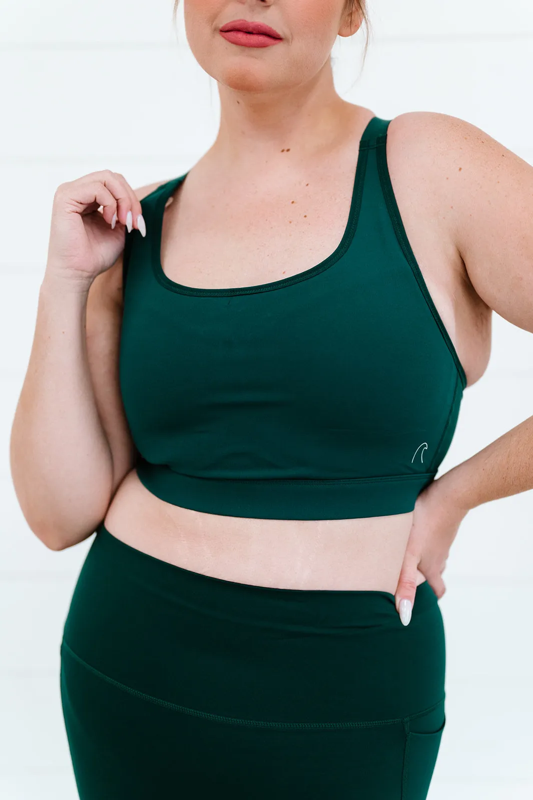 Performance Sports Bra | Pine