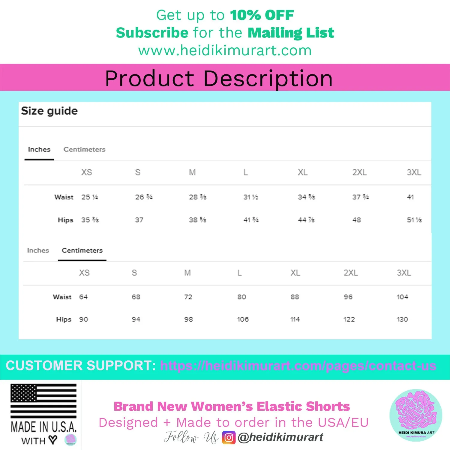 Pink Camo Shorts, Camouflage Military Army Print Women's Short Tights-Made in USA/EU/MX