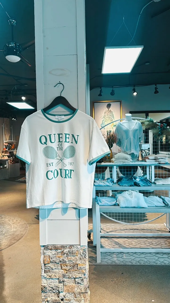 Queen Of The Court Graphic Tee