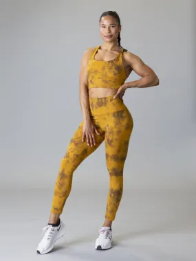 Shadow Tie Dye Leggings - Sand Dune