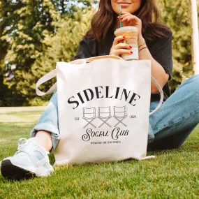 Sideline Social Club Tote Bag