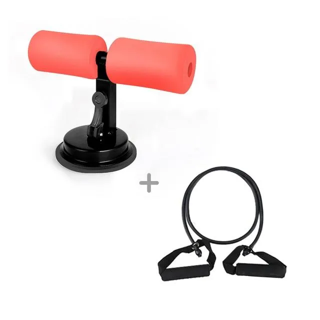 Sit Up Assistant Abdominal Core Workout Fitness Adjustable Sit Ups Exercise Equipment Portable Situp Bench Suction Home Gym
